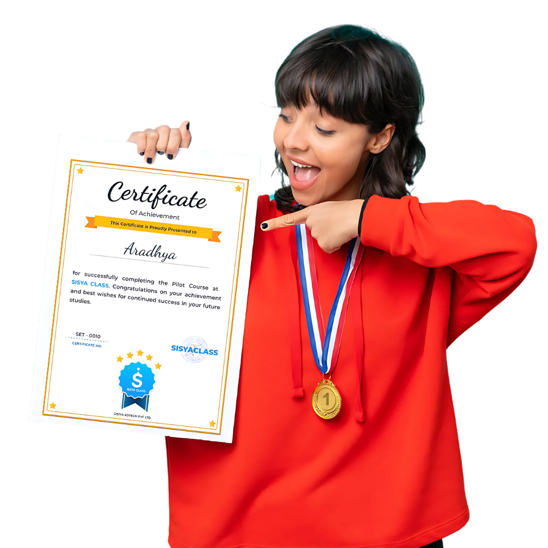 Certificate with Medal